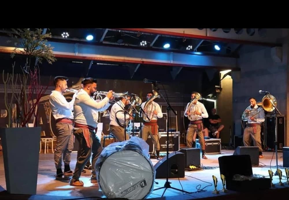 Trubači Julijan u Guči nastup