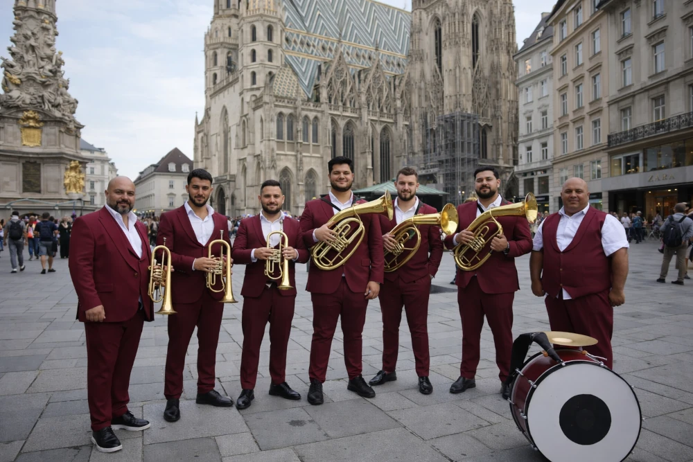 Trubači Julijan na Trgu u Beču